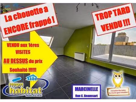 bel appart 2chs  4ème etage  grande terrasse car port