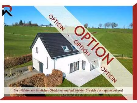 option: maison individuelle moderne avec une superbe vue pan