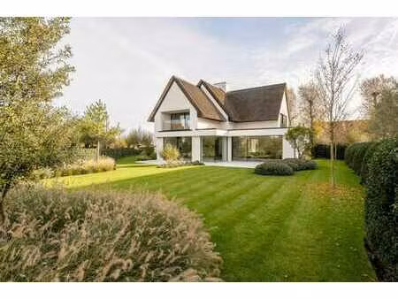 villa de nouvelle construction au bord du zoute