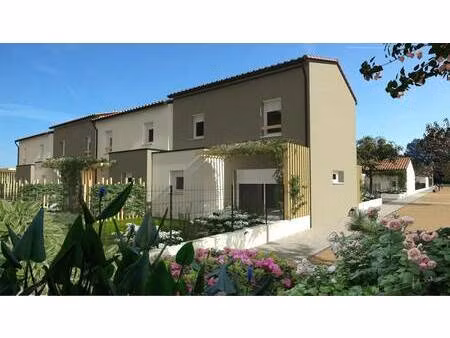 terrain avec maison neuve à vendre