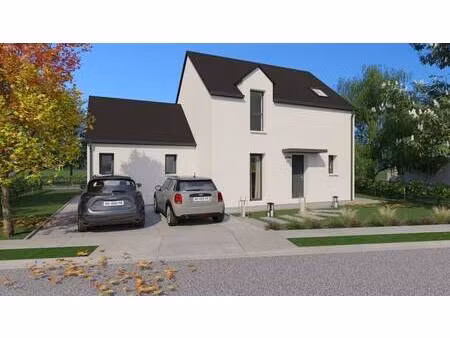 terrain avec maison neuve à vendre