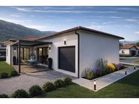 terrain avec maison neuve à vendre