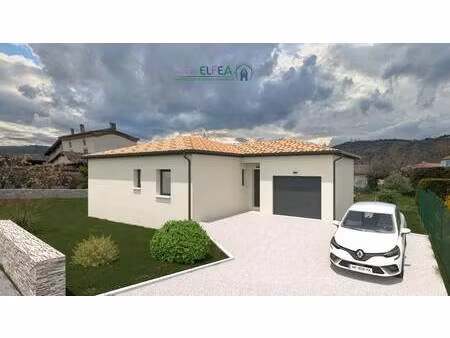 terrain avec maison neuve à vendre