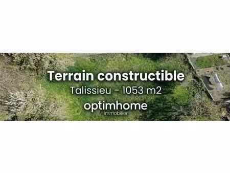 terrain constructible à vendre