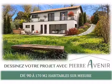 terrain avec maison neuf à vendre