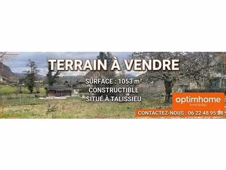 terrain constructible à vendre