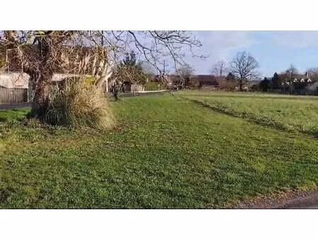 terrain constructible à vendre
