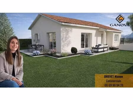 terrain avec maison neuve à vendre