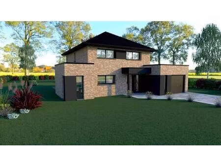 terrain avec maison neuve à vendre