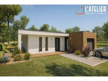 terrain avec maison neuve à vendre