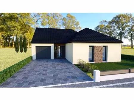 terrain avec maison neuve à vendre