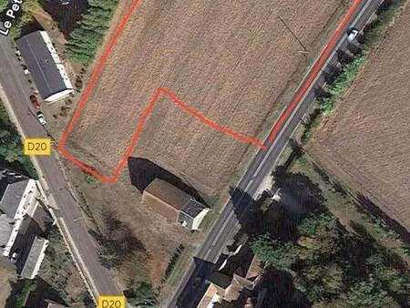 terrain constructible à vendre