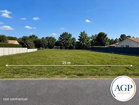 terrain constructible à vendre