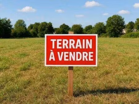 terrain constructible à vendre