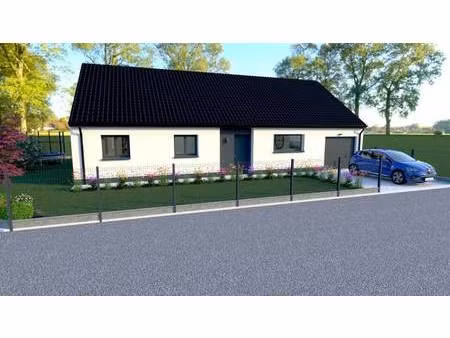 terrain avec maison neuve à vendre