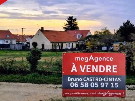 terrain constructible viabilisé à vendre