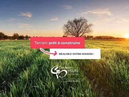 terrain constructible à vendre