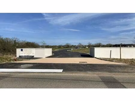 terrain constructible viabilisé à vendre