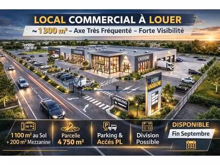 local commercial à louer