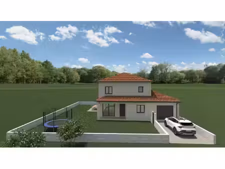 terrain avec maison neuf à vendre