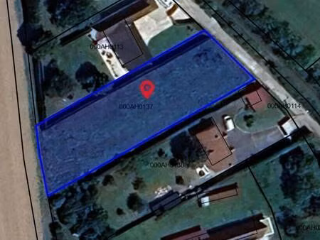 terrain constructible à vendre