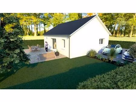 terrain avec maison neuve à vendre