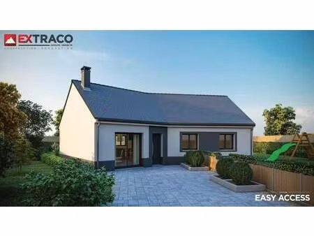 terrain avec maison neuve à vendre