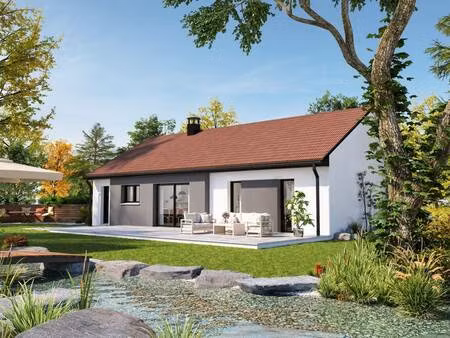 terrain avec maison neuve à vendre