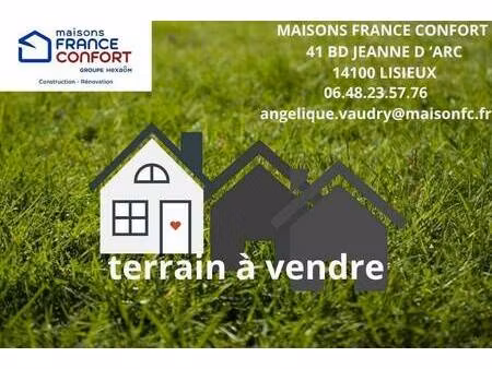terrain constructible viabilisé à vendre