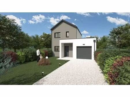 terrain avec maison neuve à vendre