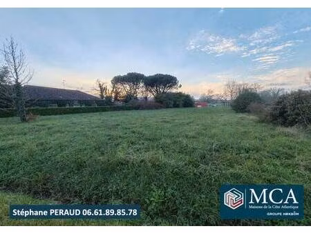 terrain constructible à vendre