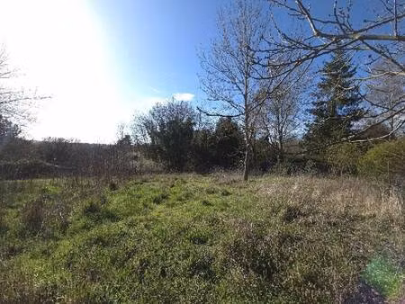 terrain constructible à vendre