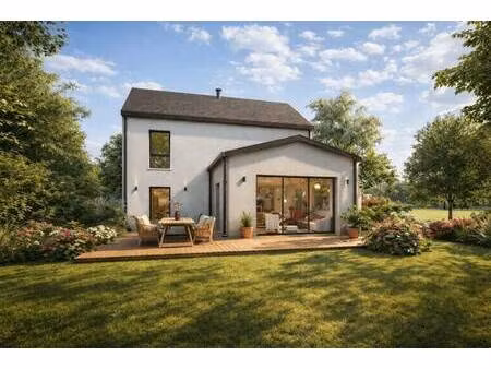 terrain avec maison neuve à vendre