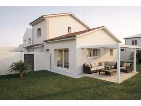 terrain avec maison neuve à vendre