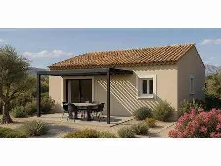 terrain avec maison neuve à vendre