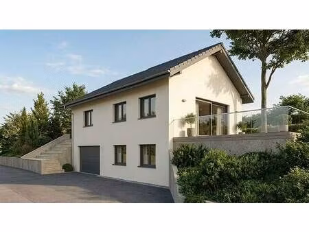 terrain avec maison neuve à vendre