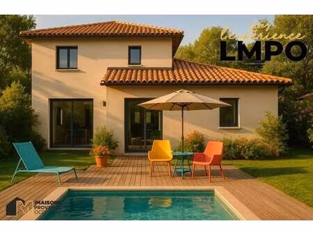 terrain avec maison neuve à vendre