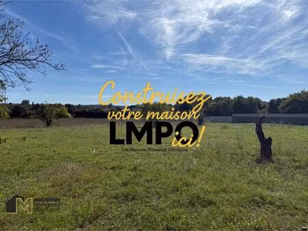 terrain constructible viabilisé à vendre