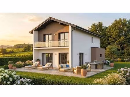 terrain avec maison neuve à vendre