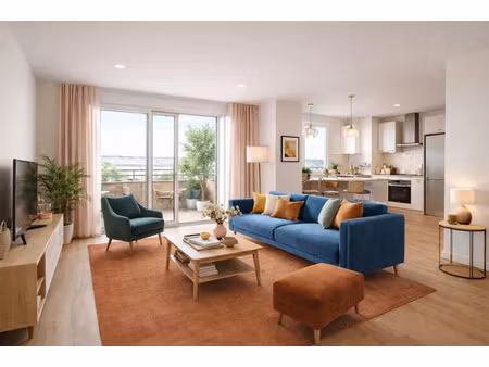 vente appartement 2 pièces 45.5 m² à carrières-sous-poissy (78955)  260 000 €