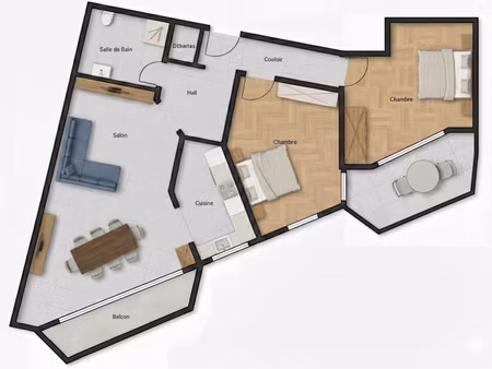 en vente appartement 77 m² – 470 000 € |oberkorn