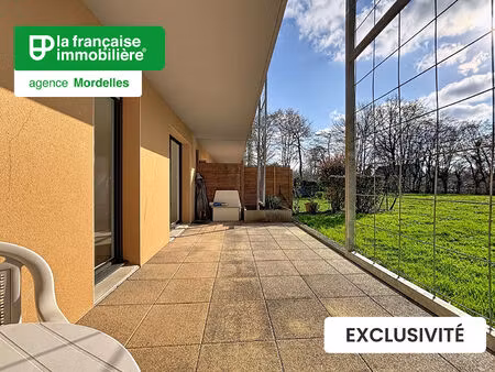 a vendre - mordelles - t3 avec garage et terrasse