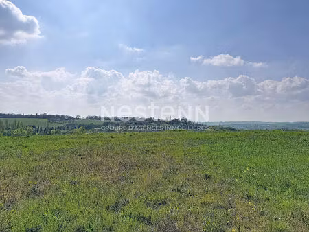 a vendre terrain à auch 878 m2 dans lotissement neuf  vue dégagée