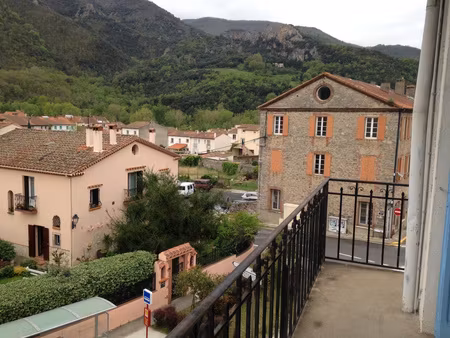 appartement f2 - balcon + cave - arles sur tech