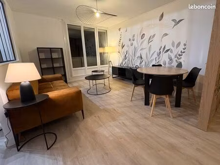 appartement f3 meublé entierement rénové 2026