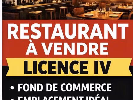 restaurant à vendre