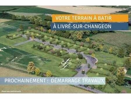 vente terrain à livré-sur-changeon (35450) : à vendre / 351m² livré-sur-changeon