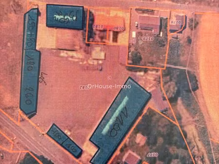 tancarville site industriel de 1840m2 sur 5500 m2 de terrain