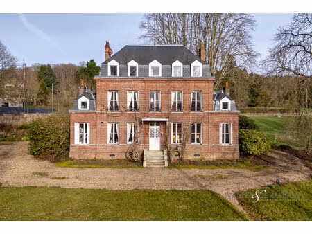 maison de maître d'exception à vendre à ry - 7 chambres  vue imprenable