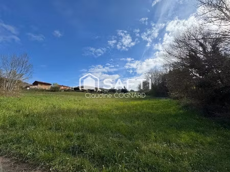 vente terrain 600 m² à jullié (69840)  75 000 €